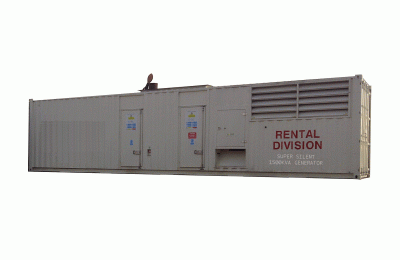 1500kVA Generator Hire [40ft Super Silent]