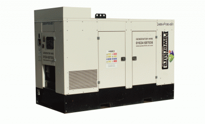 100kVA Generator Hire – Bruno Perkins Engine