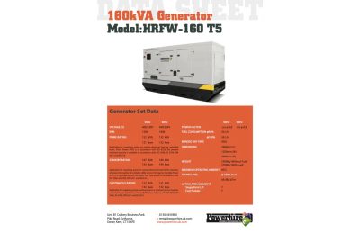 160kVA Generator Hire [Himoinsa-Iveco]