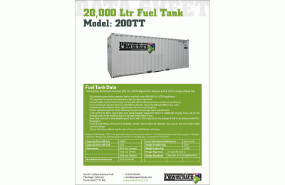 20000ltr Fuel Tank
