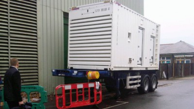 Temporary Generator for a London University Hospital