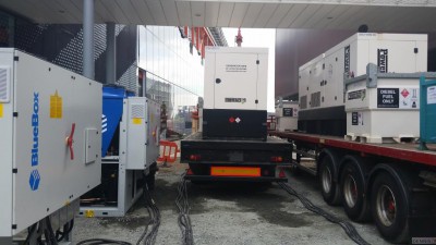 Power for Temporary Chillers to Tech Hub in London