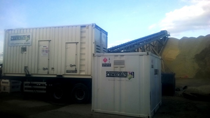Emergency Generator Hire for Major Aggregates