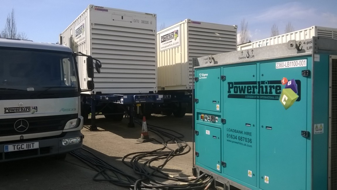 Temporary Generators for Intensive Care Ward - Powerhire