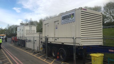 Temporary Generators for Intensive Care Ward