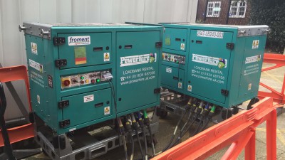 Rental Generator and Loadbank for Major London Hospital