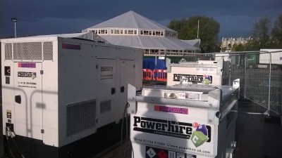 Generator Hire for Kent’s International Arts Festival