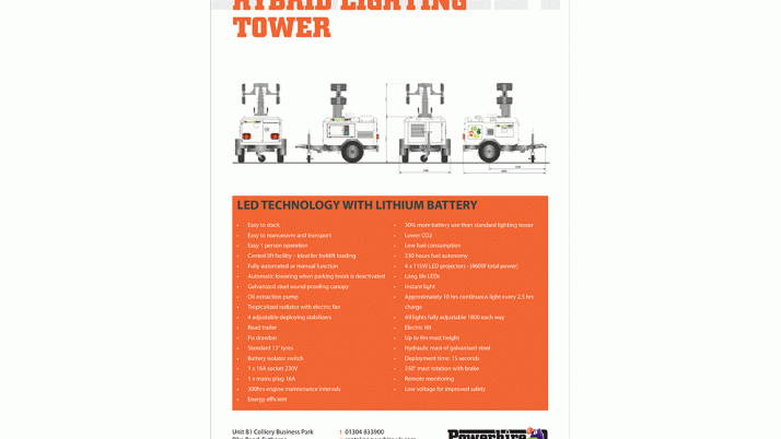 Lighting Tower Datasheets
