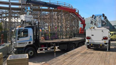 Hybrid Lighting Towers for the Rebirth of Margate’s Famous Pleasure Park