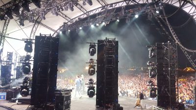Temporary Event Generators power live music at Wilderness 2017