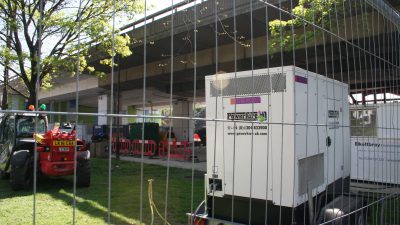 Rental power for Grenfell Community Project
