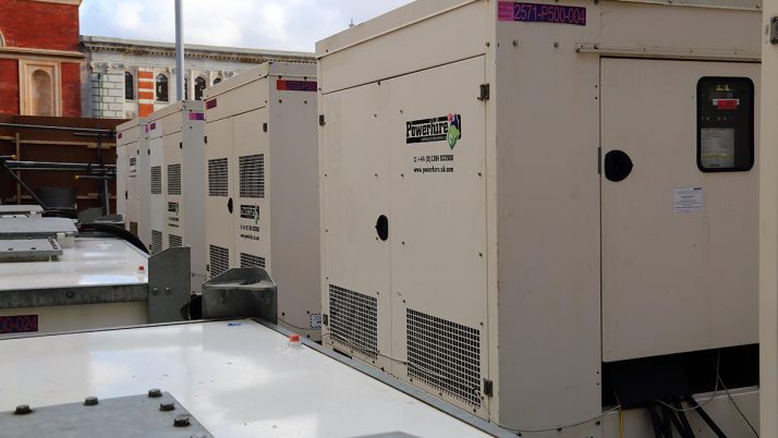 Temporary Power Package for critical switchgear upgrade at one of London’s best loved attractions