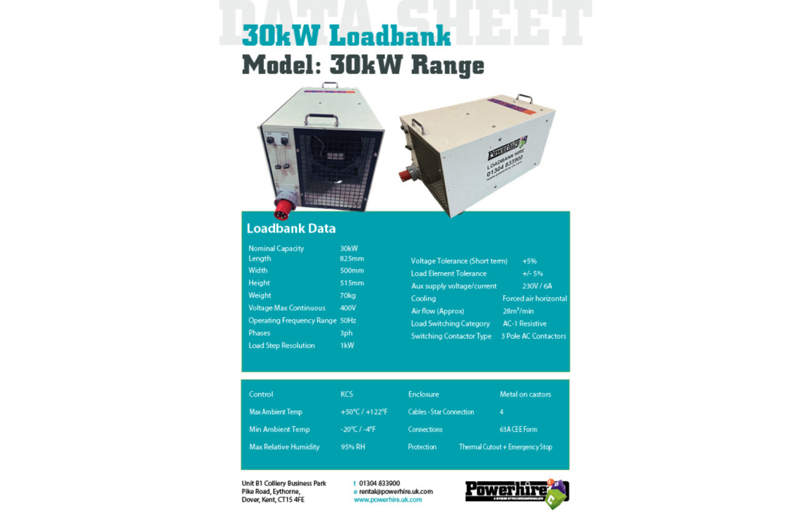 30kW Loadbank