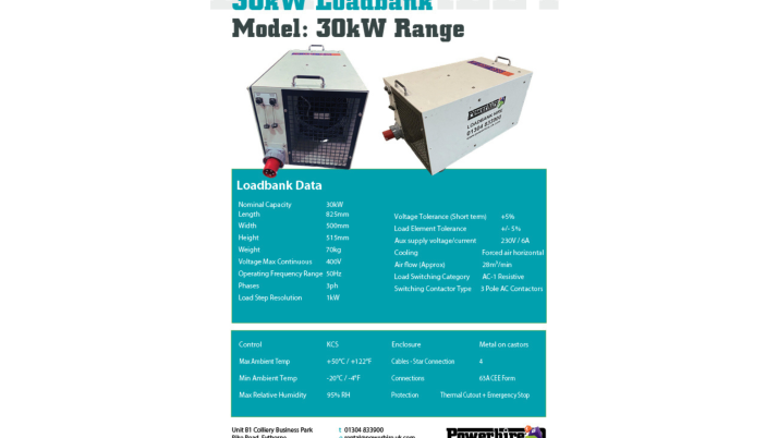 30kW Loadbank
