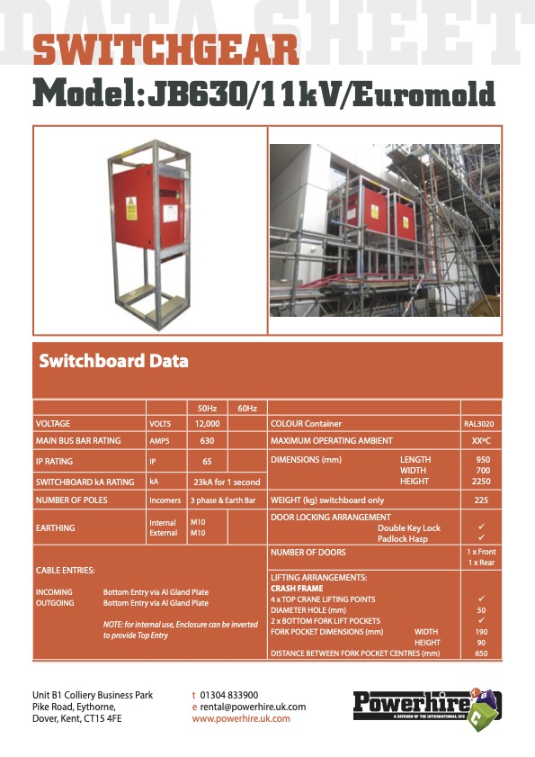 JB630-11kV-Euromold
