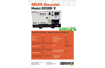 45kVA Generator Hire [Bruno]